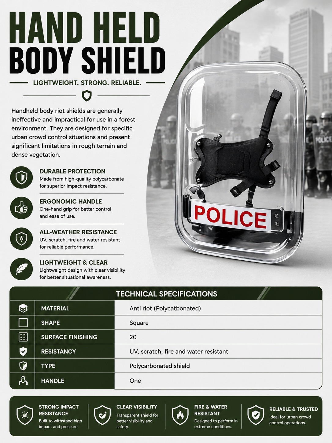 HAND SHIELD BINOCULAR